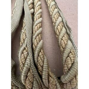 Robert Allen Rope Trim Napoli Olive 3 Yds discontinued sewing crafts upholstery